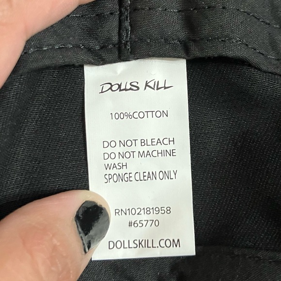 Black Dolls Kill bucket hat - Picture 3 of 3